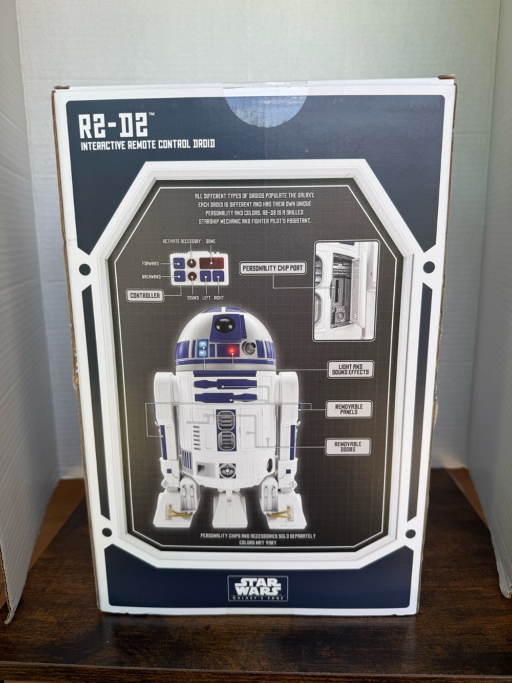 R2-D2 Interactive Remote Control Droid - White & Blue - Picture 6 of 12